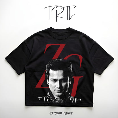 ZG Tribute Oversized T-Shirt for Men & Women | 240 GSM Premium Cotton